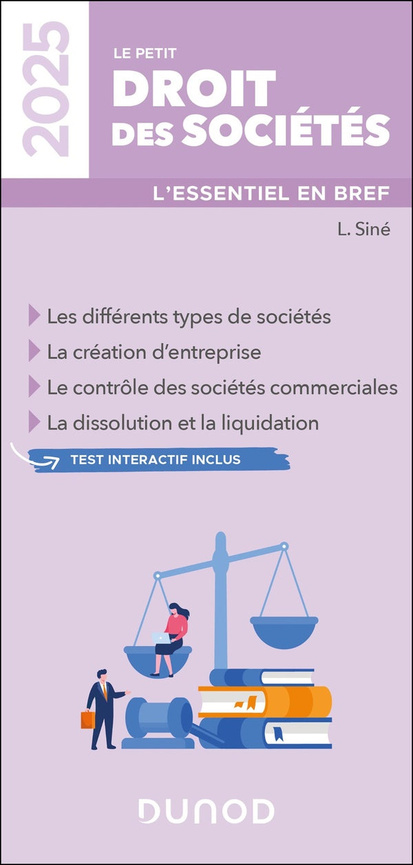 Le petit Droit des sociétés : L'essentiel en bref (édition 2025)