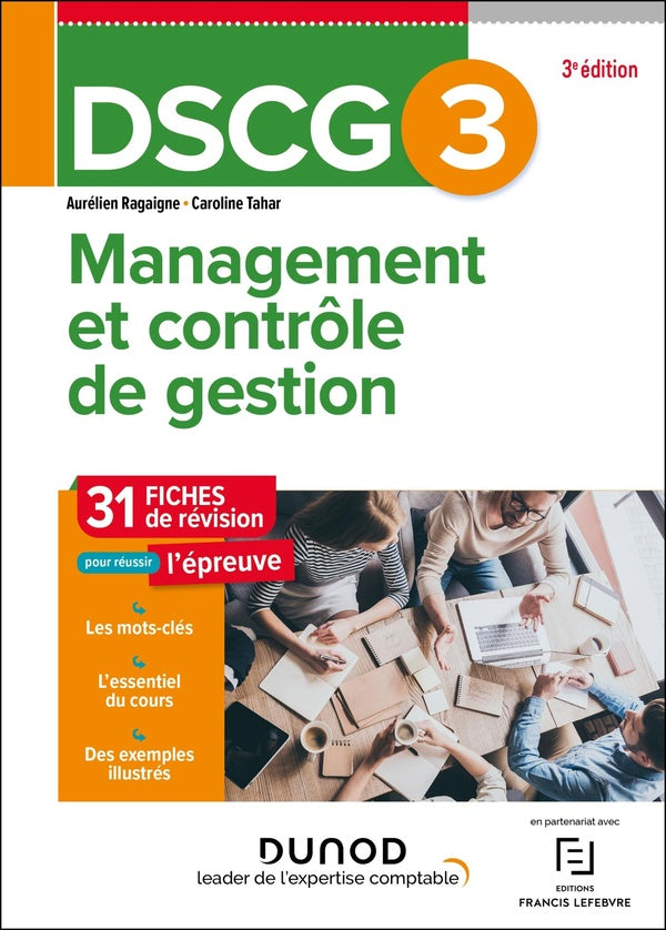DSCG 3 : Management et contrôle de gestion ; Fiches de révision (édition 2025/2026)