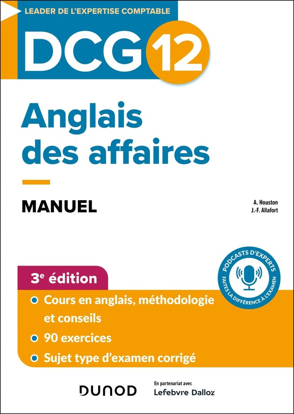 DCG 12 : Anglais des affaires ; Manuel (3e édition)