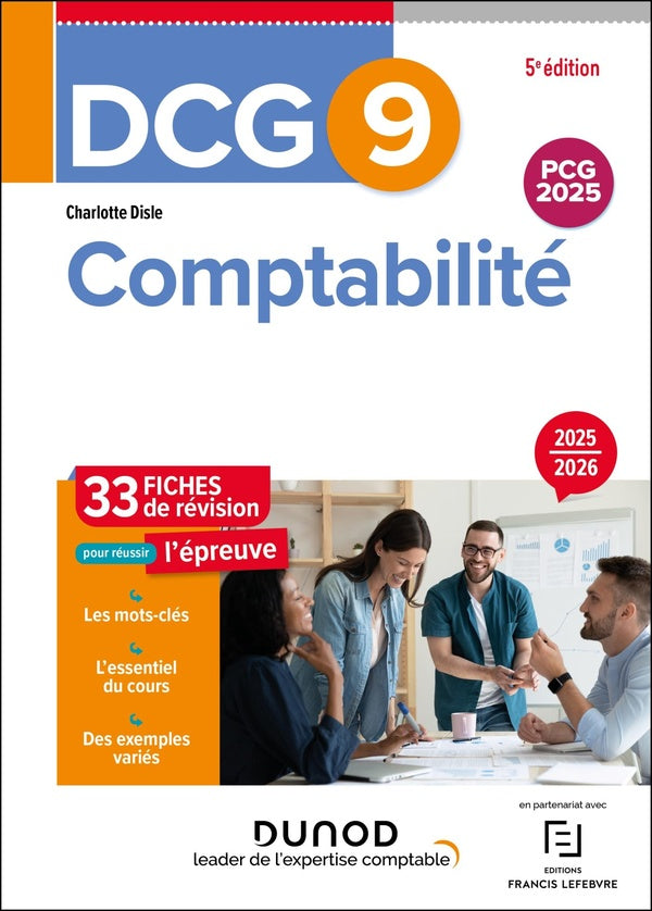 DCG 9 : Comptabilité ; Fiches de révision (édition 2025/2026)