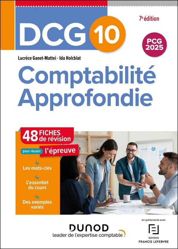 DCG 10 : Comptabilité approfondie ; Fiches de révision (édition 2025/2026)