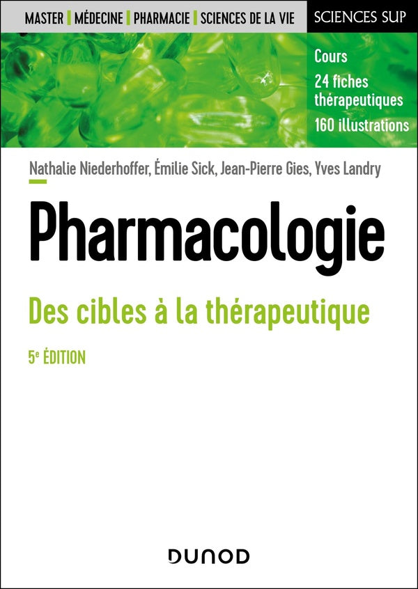 Pharmacologie : Des cibles à la thérapeutique (5e édition)