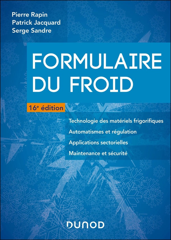 Formulaire du froid (16e édition)