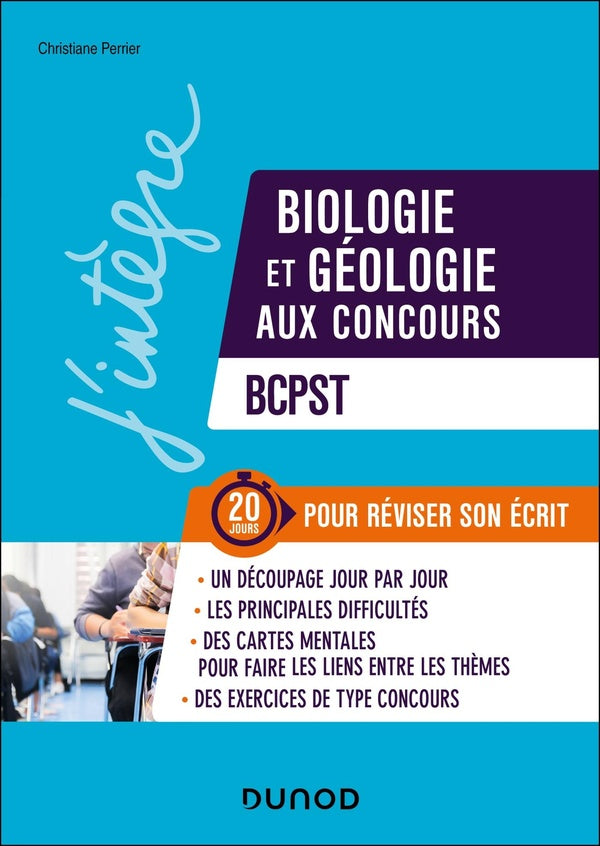 Biologie et Géologie aux concours ; BCPST ; 20 jours pour réviser son écrit