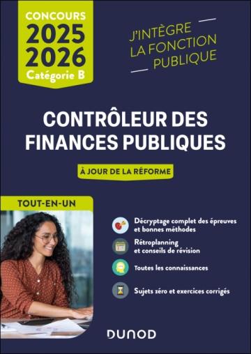 Concours Contrôleur des finances publiques ; Tout-en-un (édition 2025/2026)