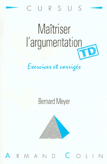 Maitrisez l'argumentation