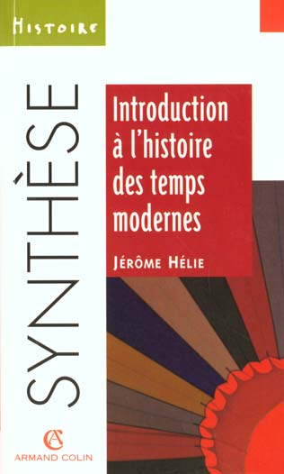 Introduction a l'histoire des temps modernes