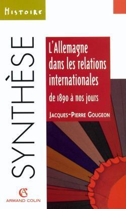 L'allemagne dans les relations internationales