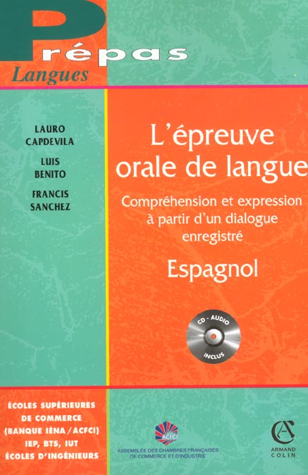 L'epreuve de comprehension orale d'espagnol