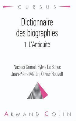 Dictionnaire des biographies 1