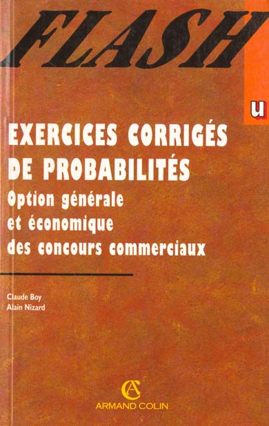 Probabilites. exercices corriges