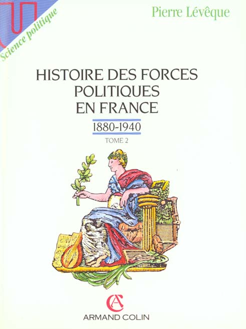 Histoire des forces politiques en france t.2 ; 1880-1940