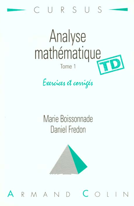 Analyse mathematique t.1td