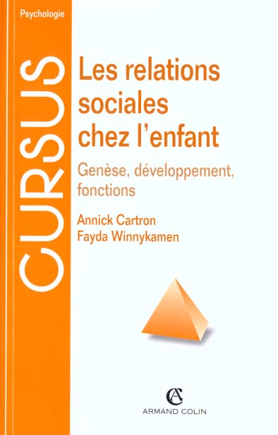 Les relations sociales chez l'enfant