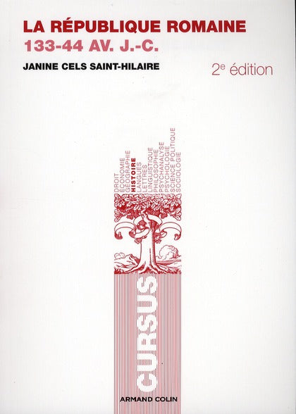 La République romaine 133-44 av. J.-C. (2e édition)