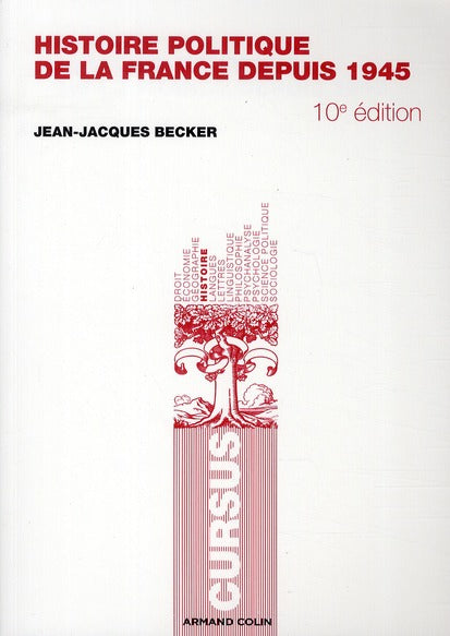 Histoire politique de la France depuis 1945 (10e édition)