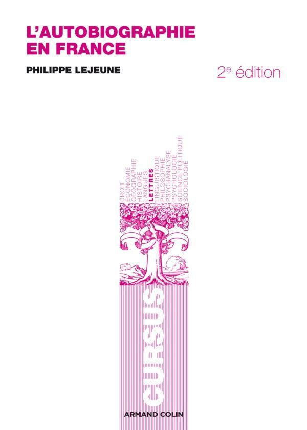 L'autobiographie en France (2e édition)