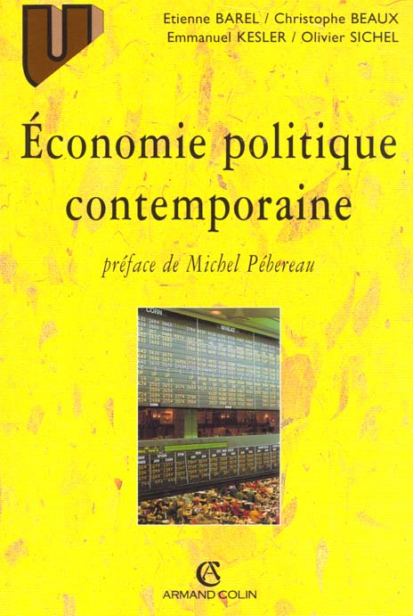 Economie politique contemporaine