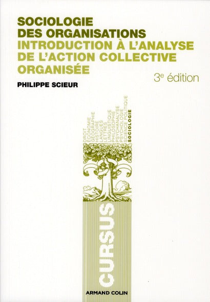 Sociologie des organisations ; introduction à l'analyse de l'action collective organisée (3e édition)