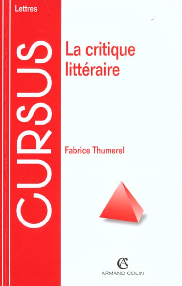 La critique litteraire