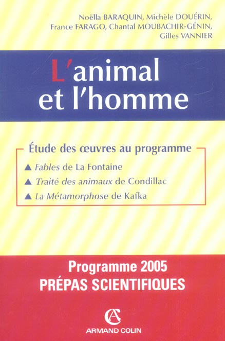 L'animal et l'homme