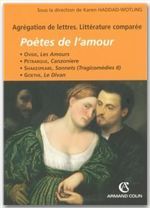 Poètes de l'amour ; agrégation de lettres ; littérature comparée