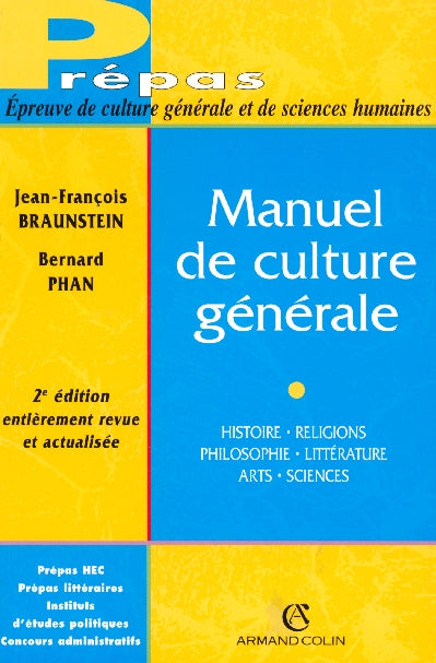 Manuel de culture generale (2e edition)