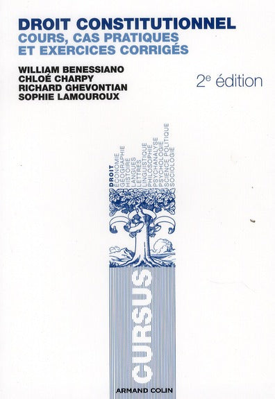 Droit constitutionnel ; L1 ; cours, exercices corrigés (2e édition)
