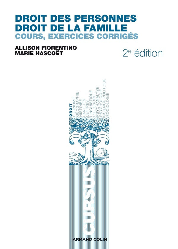 Droit civil ; L1 ; droit des personnes et droit de la famille ; cours, exercices corrigés (2e édition)