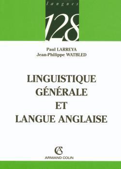Linguistique et langue anblaise