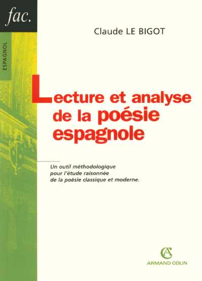 Lecture et analyse de la poesie espagnole