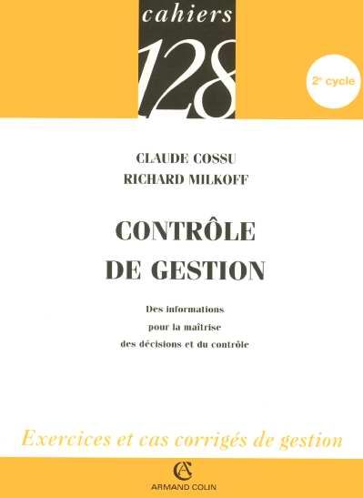 Controle de gestion ; exercices