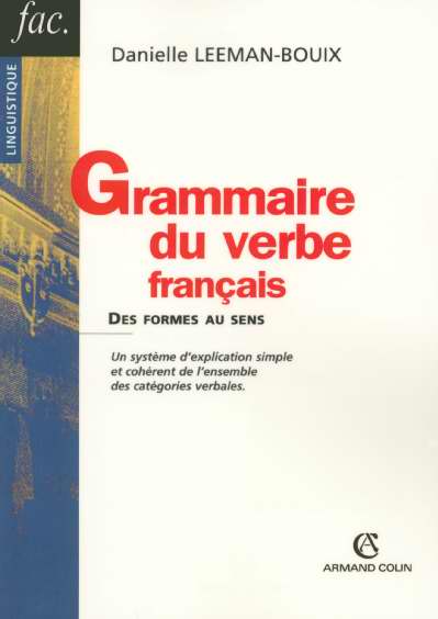 Grammaire du verbe francais