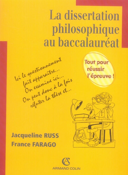 La dissertation philosophique au baccalauréat ; tout pour réussir l'épreuve (2e édition