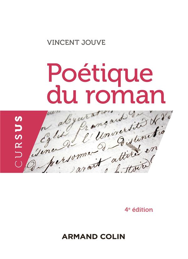 Poetique du roman - 4e ed.
