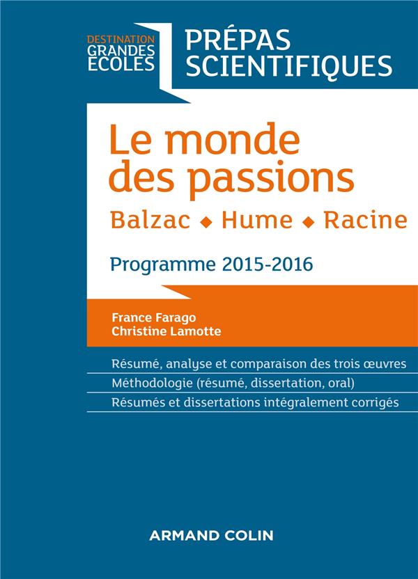 Prépas scientifiques ; français-philosophie ; question (édition 2015/2016)