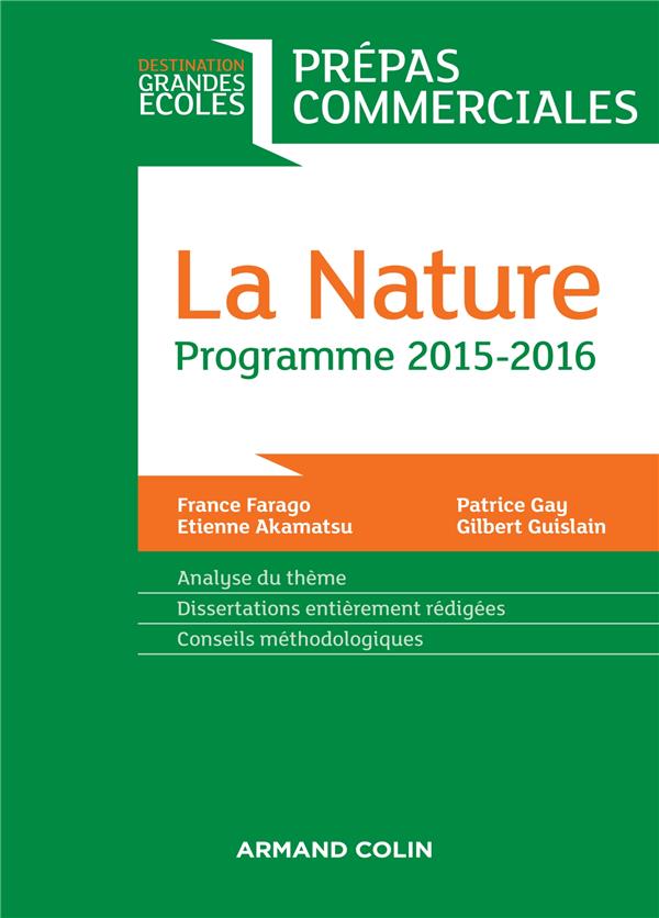 Prépas commerciales ; thème de culture générale (édition 2015/2016)