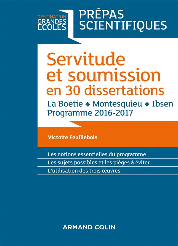 Thème français/philosophie en 30 dissertations ; prépas scientifiques (édition 2016/2017)