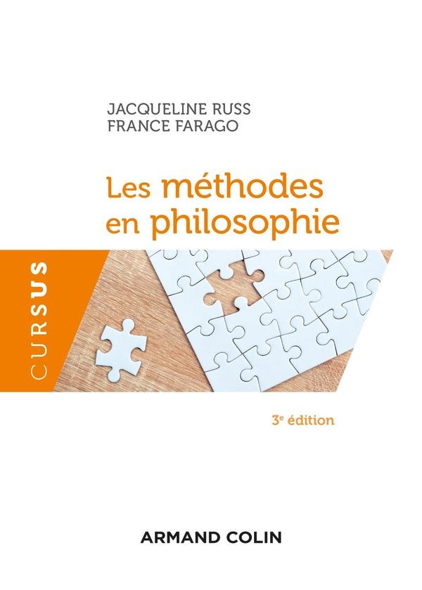 Les méthodes en philosophie (3e édition)