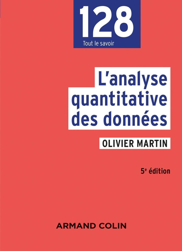 L'analyse quantitative des données (5e édition)