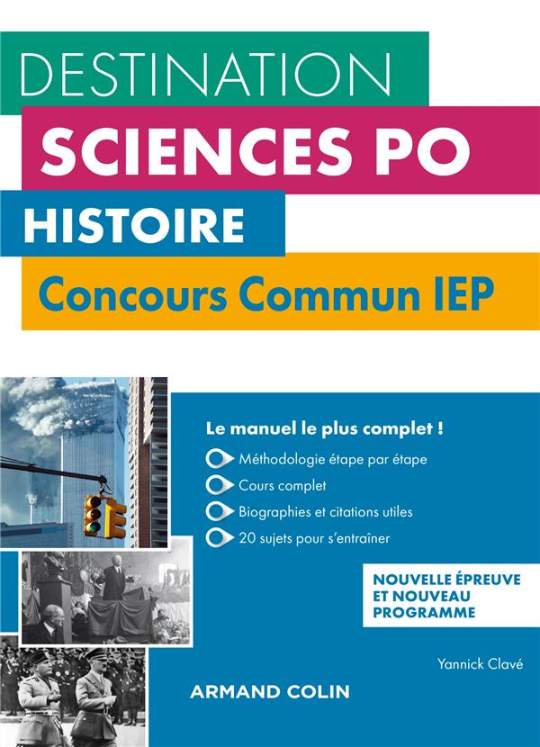 Histoire - concours commun iep - 2e ed. - cours, methodologie, annales (2e édition)