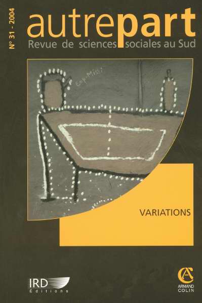 REVUE AUTREPART n.31 : variations