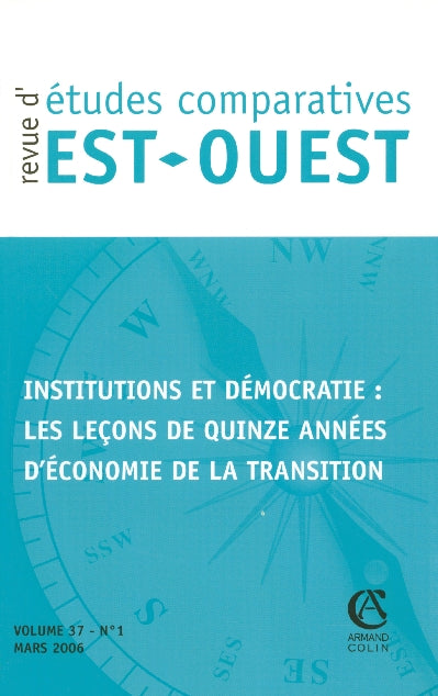REVUE D'ETUDES COMPARATIVES EST-OUEST n.37