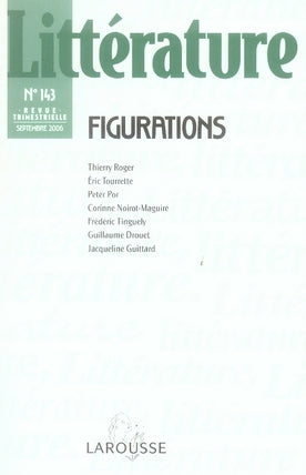 Littérature n.143 ; figurations