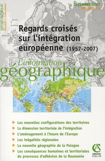 L'information géographique n.71 : l'Europe et la construction européenne : bilan