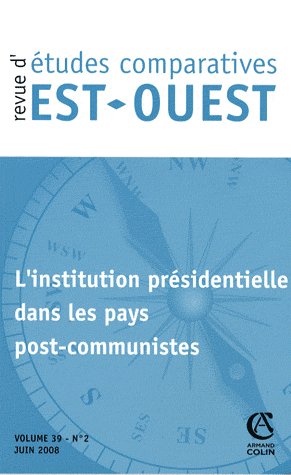Revue d'études comparatives Est-Ouest Tome 39