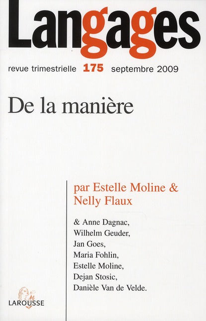 De la manière