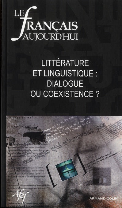 Le français d'aujourd'hui n.175 : l'analyse linguistique du littéraire
