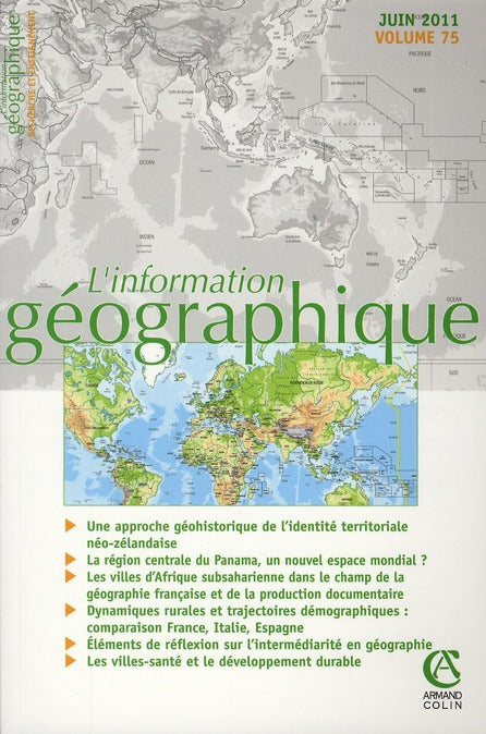 L'information géographique n.75 : 2/2011
