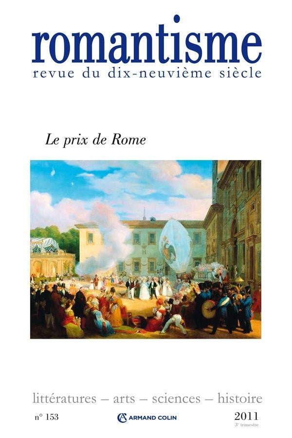 Romantisme n.153 : le prix de Rome